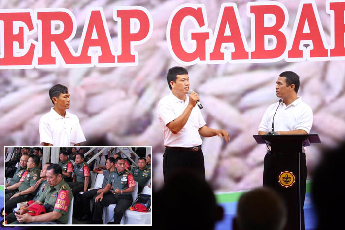 Mentan: Gabah Petani Terserap 754.330 Ton per 25 Maret 2017